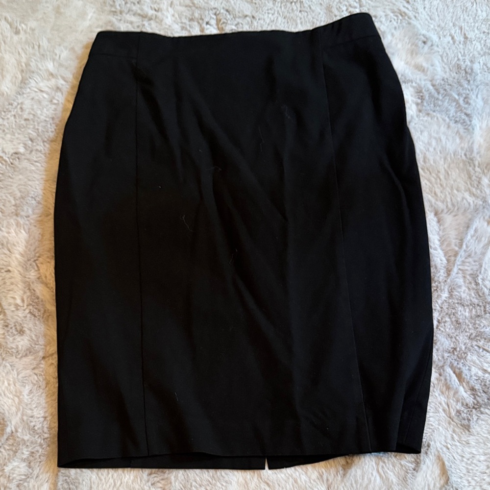 Ann Taylor Classic Black Pencil Skirt
